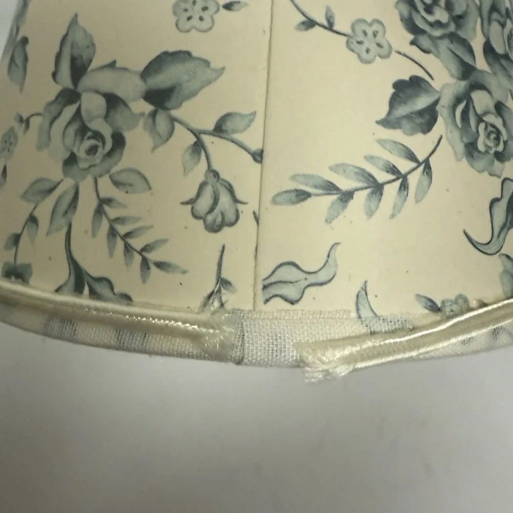 Small Blue And White Floral Lamp Shade‎ Cottage Core Style 4